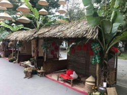 Công ty thi công và cho thuê gian hàng sự kiện Thân Thiện Phát - quảng cáo VIP MuaBanNhanh Mỹ Thuật Tre Việt - Bamboo Việt Art