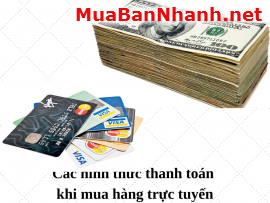 Các hình thức thanh toán khi mua hàng trực tuyến